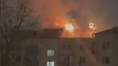 Пожар в Москве: эвакуация жильцов из многоэтажки