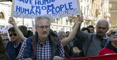 Рим Встал Против Оружия: 80 Тысяч Протестуют