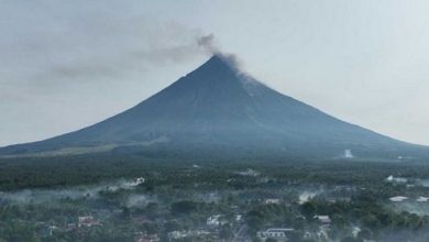 Вулкан Безымянный на Камчатке вновь выбросил пепел на высоту 11 километров