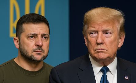 FT: Зеленский встревожен планами Трампа встретиться с Путиным без Украины