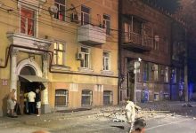 Взрыв в центре Ростова-на-Дону: сбитый украинский дрон упал на жилой дом