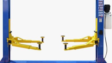 Двухстоечные подъемники: свобода работы под автомобилем