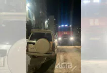 Пожарные в Южно-Сахалинске добирались до огня на своих двоих