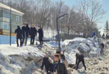 Петропавловск-Камчатский вышел на масштабную уборку улиц